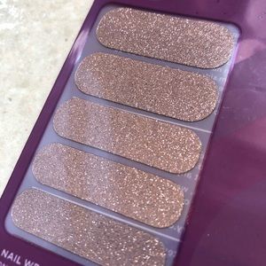 Rose gold sparkle Jamberry nail wraps